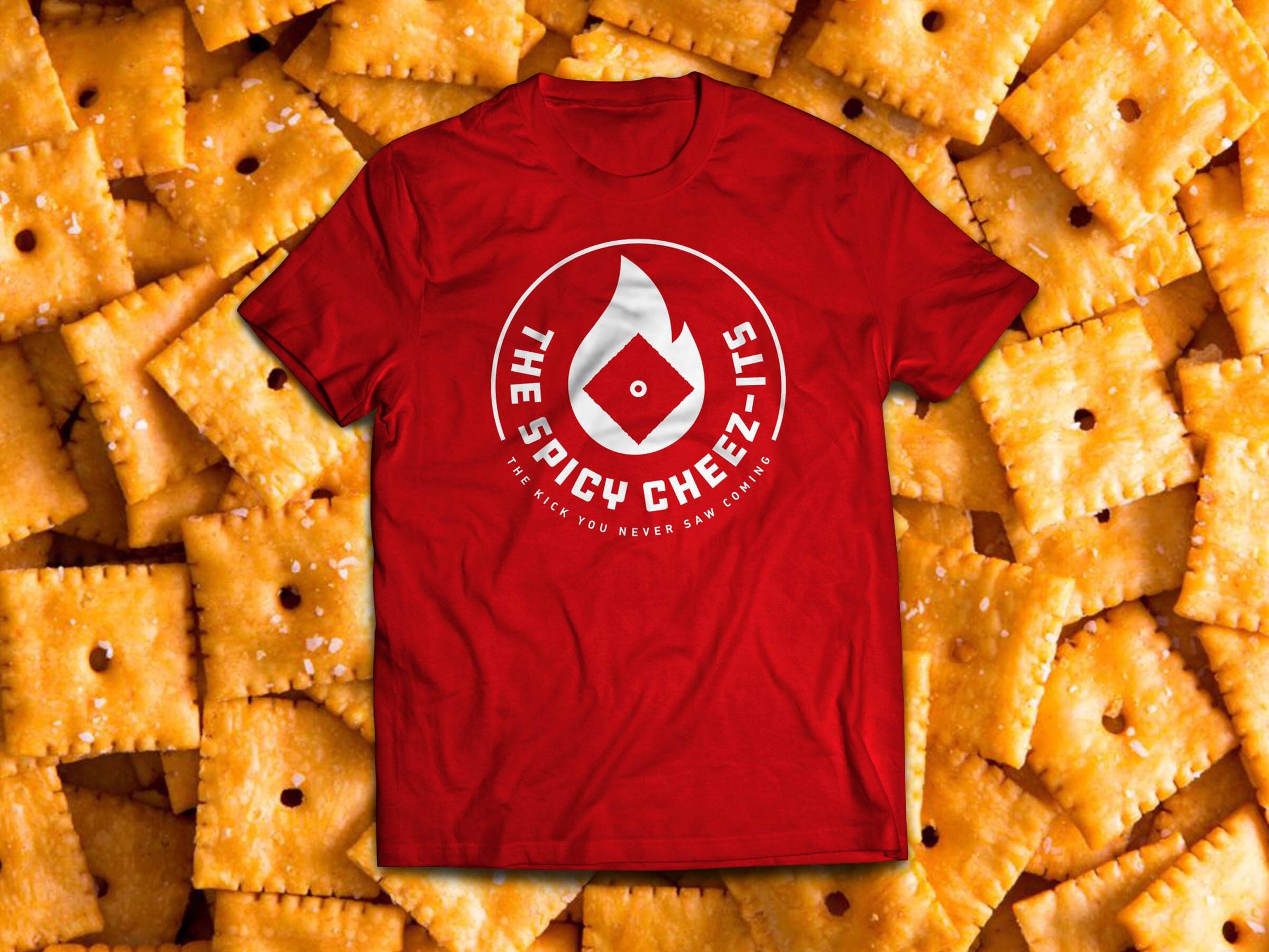 cheezit softball team shirt design