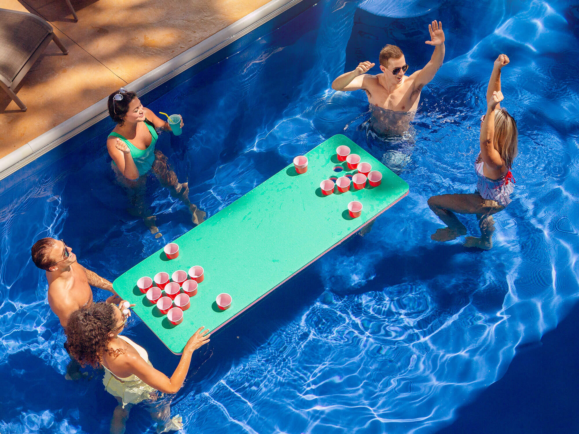 floatation iq pool pong