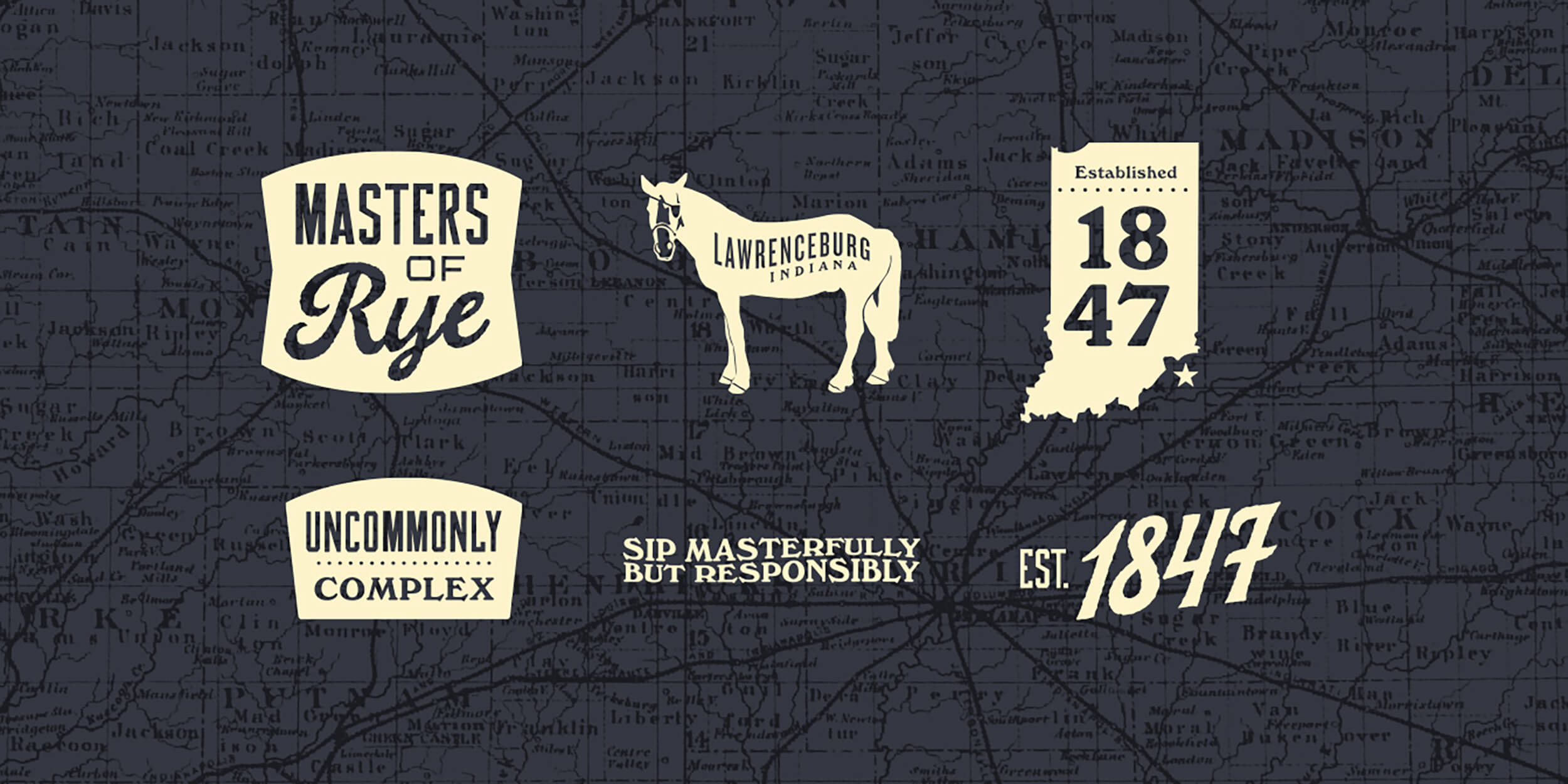 image of icons created for rossville brand
