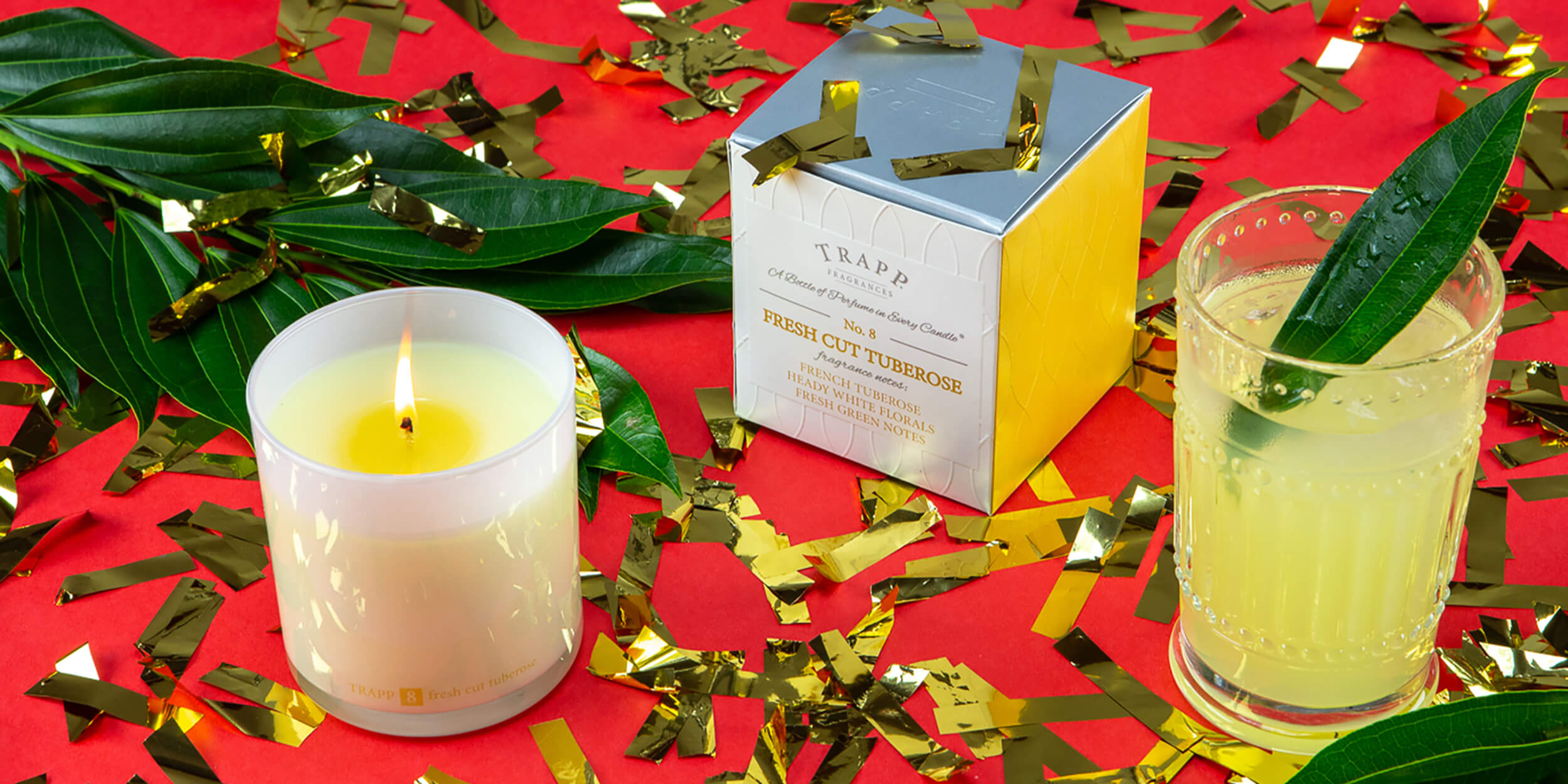 trapp candle decorative tablesetting
