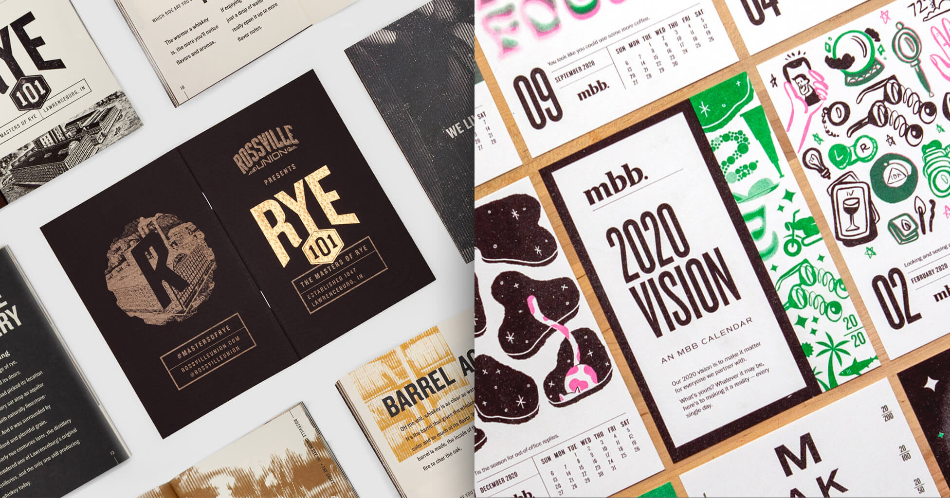 Rossville Rye 101 book and MBB 2020 calendar