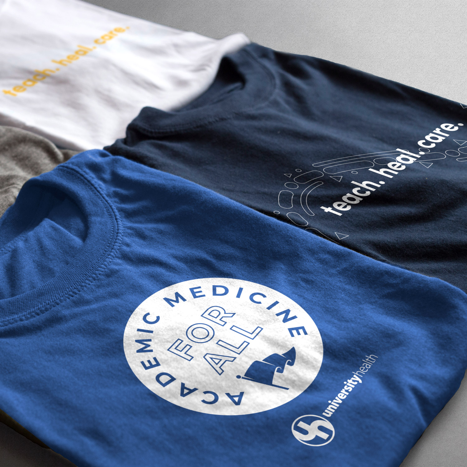 Tshirts with new UH branding