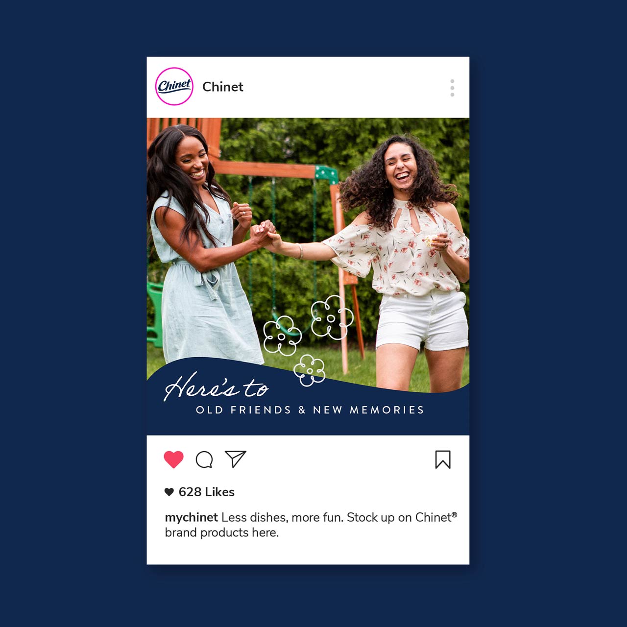 Chinet Instagram post